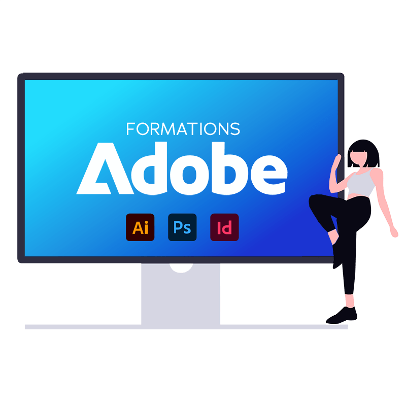 Formation sur les logiciels Adobe Photoshop Illustrator Indesign